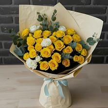 Букет цветов из:  Розы в Ильинское-Хованское