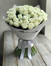 Букет 35 Белых роз в Ильинское-Хованское
