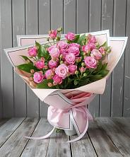 Букет Розовый кустик в Ильинское-Хованское