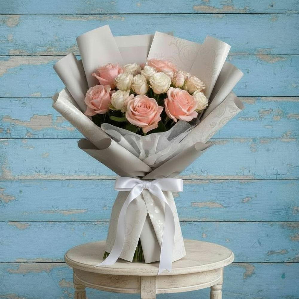 Букет цветов из: Розы в Ильинское-Хованское