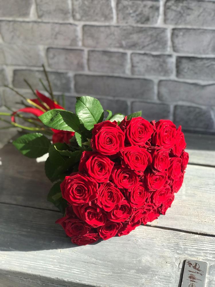 Букет Красные розы Фридом в Ильинское-Хованское