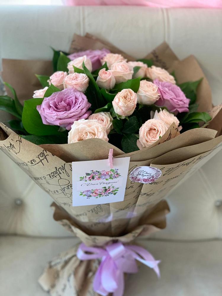 Букет цветов из: Розы в Ильинское-Хованское