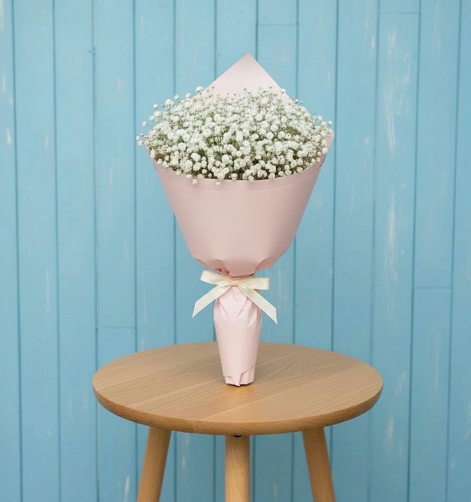 Букет цветов из: Гипсофила в Ильинское-Хованское