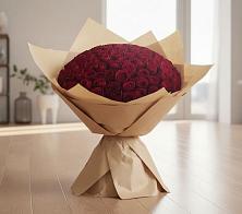 Букет 101 Красная роза в Ильинское-Хованское