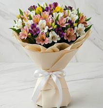 Букет цветов из:  Альстромерии в Ильинское-Хованское