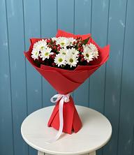 Букет цветов из:  Хризантемы в Ильинское-Хованское