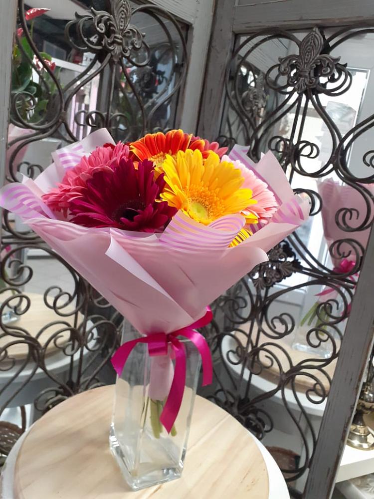 Букет цветов из: Герберы в Ильинское-Хованское