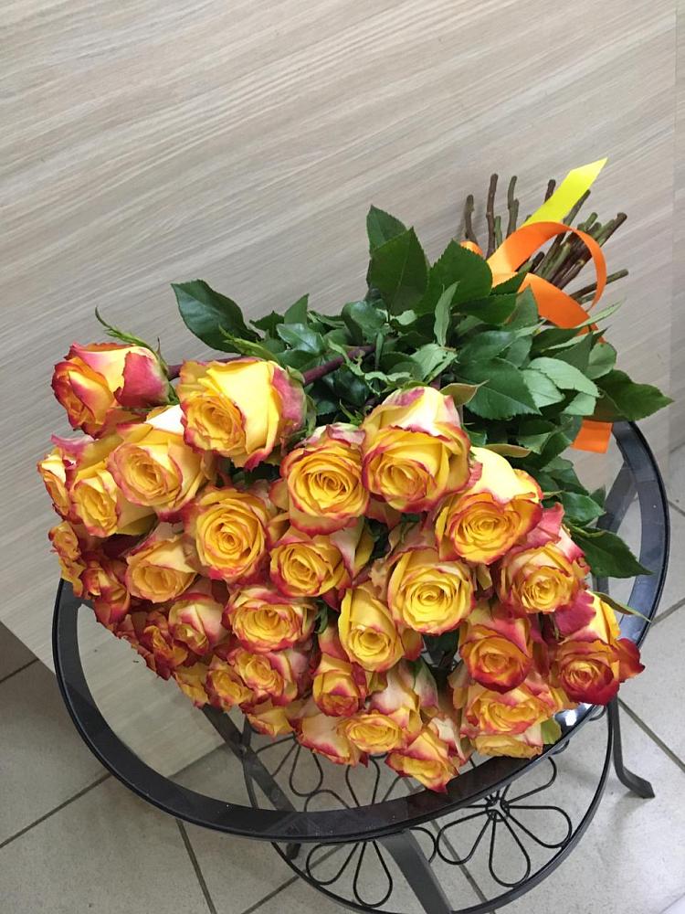 Букет Желтые розы в Ильинское-Хованское