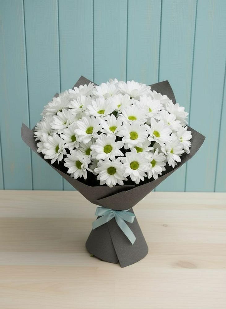 Букет цветов из: Хризантемы в Ильинское-Хованское