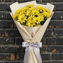 Букет цветов из:  Хризантемы в Ильинское-Хованское