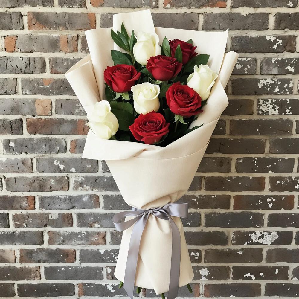 Букет цветов из: Розы в Ильинское-Хованское