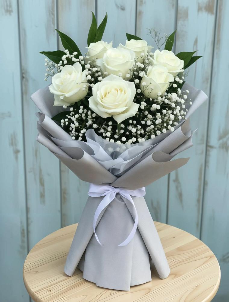 Букет цветов из: Розы в Ильинское-Хованское