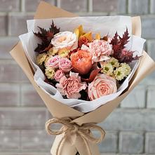 Букет цветов из:  Гвоздики, Хризантемы и Розы #REPLACE_PRED# Ильинское-Хованское