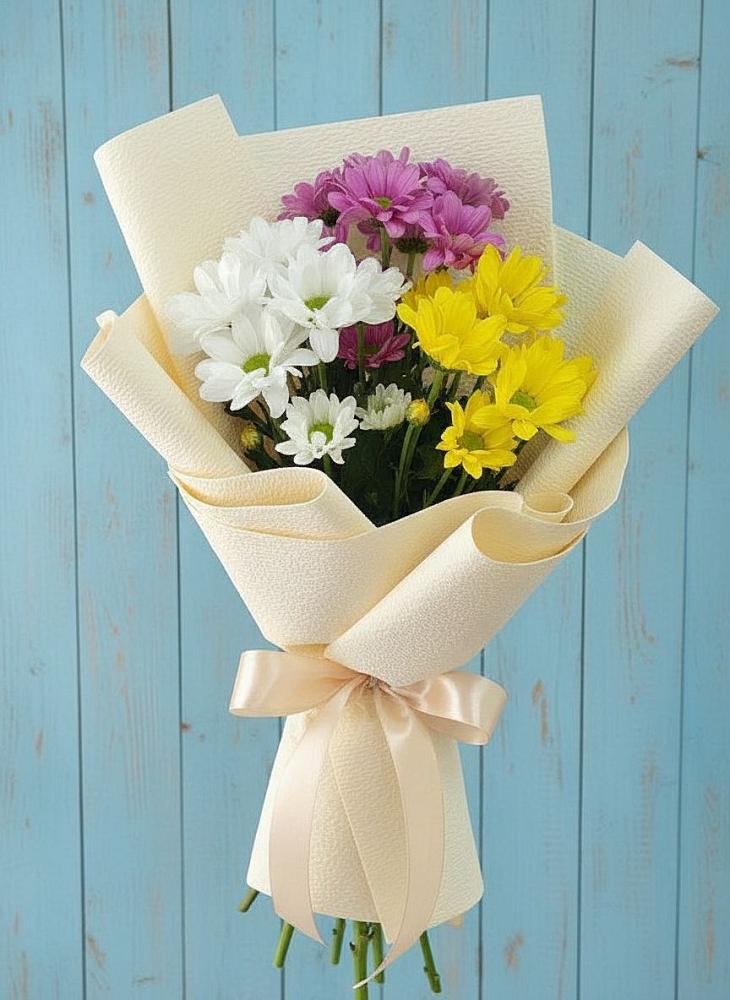 Букет цветов из: Хризантемы в Ильинское-Хованское