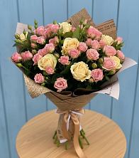 Букет цветов из:  Розы в Ильинское-Хованское
