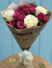 Букет цветов из:  Розы в Ильинское-Хованское