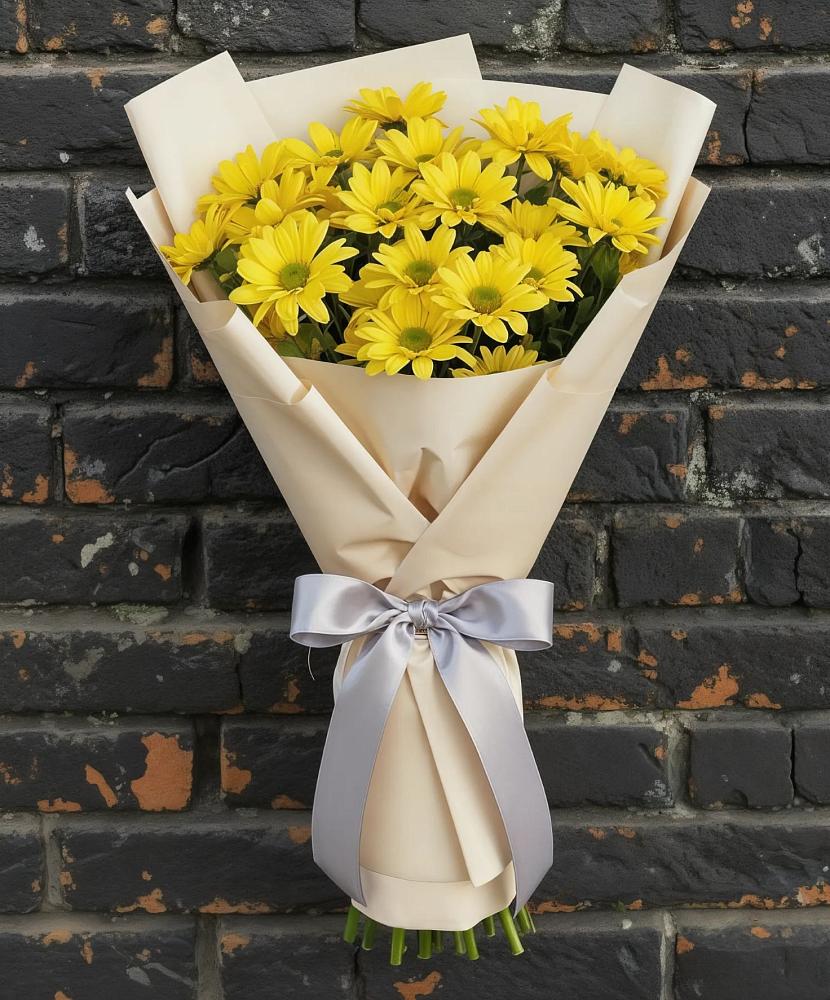 Букет цветов из: Хризантемы в Ильинское-Хованское