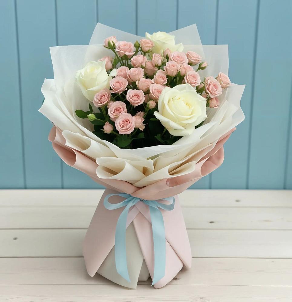 Букет цветов из: Розы в Ильинское-Хованское