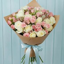Букет цветов из:  Розы в Ильинское-Хованское