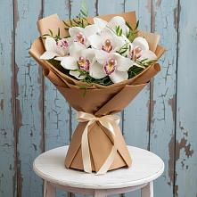 Букет цветов из:  Орхидеи и Розы #REPLACE_PRED# Ильинское-Хованское