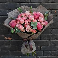 Букет цветов из:  Розы #REPLACE_PRED# Ильинское-Хованское